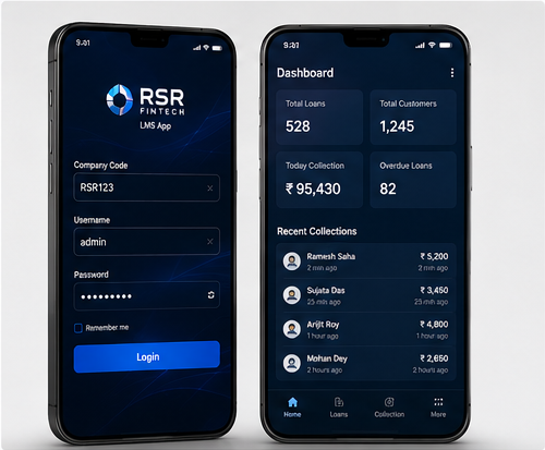 RSR Fintech LMS Android app glossy cover